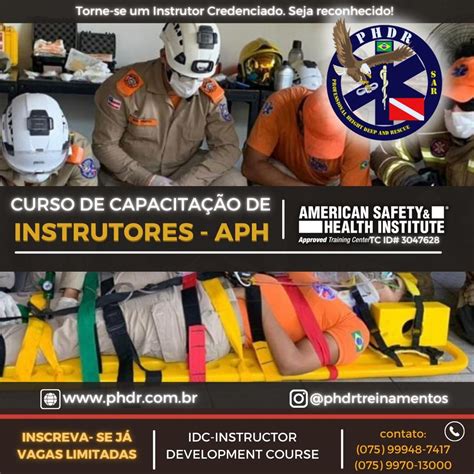 CURSO DE FORMAÇÃO DE INSTRUTOR PARA AS ÁREAS DE APH ATENDIMENTO PRÉ