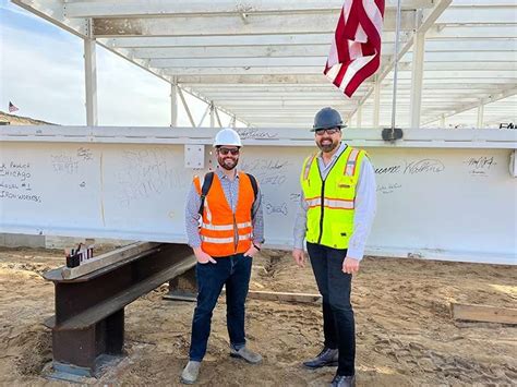 Ultium Cells Celebrates Topping Out Ceremony At Lansing Ghafari