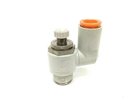 Smc As4301f Flow Control Fitting 12 Tube Size Maverick Industrial Sales