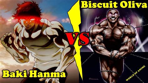 Baki Hanma Vs Biscuit Oliva Amv 1080p 60fps Youtube