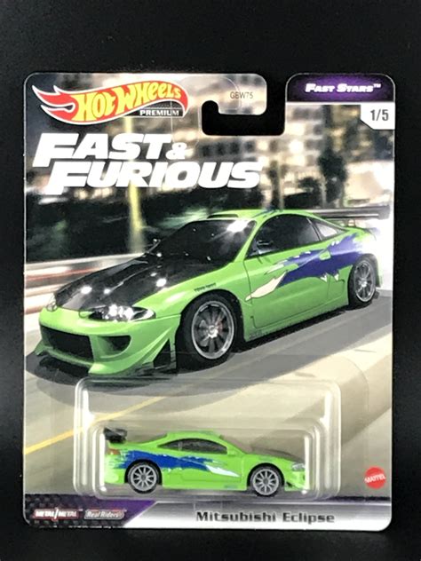 Hot Wheels Premium Fast Furious Fast Stars 1 5 Mitsubishi Eclipse