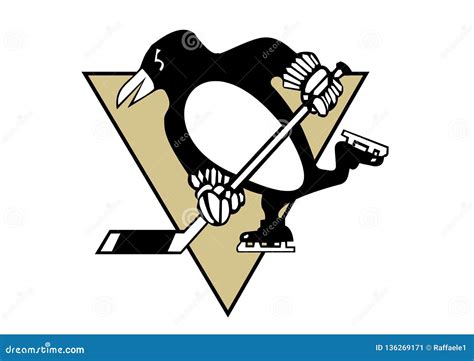 Pittsburgh Penguins Sports Logo Editorial Image | CartoonDealer.com ...