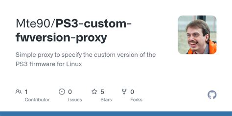 PS3 Custom Fwversion Proxy Readme Md At Master Mte90 PS3 Custom