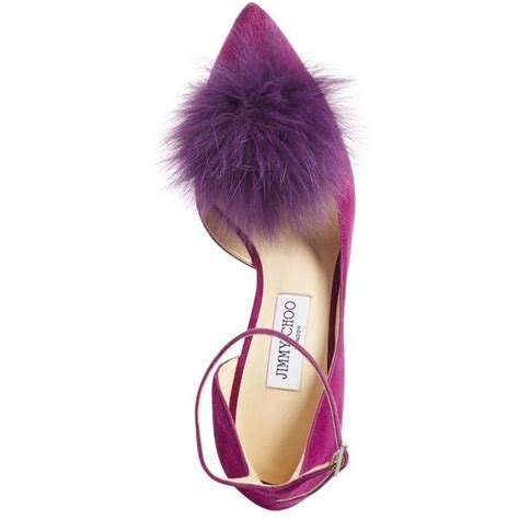 Women S Jimmy Choo Rosa Pump With Genuine Fox Fur Pom Charm