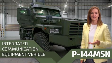 P 144MSN Integrated Communication Equipment Vehicle YouTube