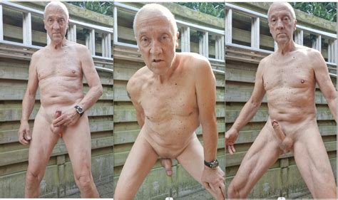 Grandpa Daddy Exhibitionist Jerking Public Outdoor Sexshow Cumshot Gay Porn XHamster