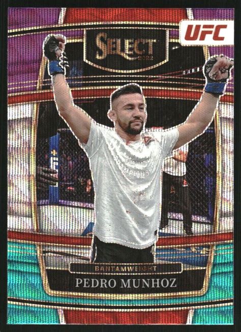 Select Ufc Prizms Tri Color Pedro Munhoz Ebay