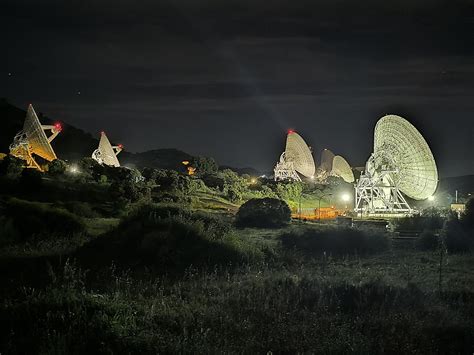 Six Deep Space Network Antennas In Madrid Arrayed For The First Time