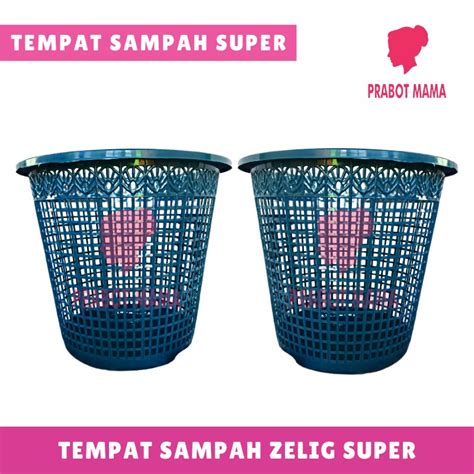 Jual Keranjang Sampah Super Zlg Tempat Sampah Super Tempat Sampah