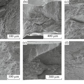 SEM Images Of Fracture Surfaces Of The Cantor Alloy Samples Annealed At