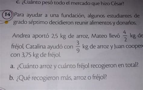 Para Ayudar A Una Fundaci N Algunos Estudiantes De Grado S Ptimo