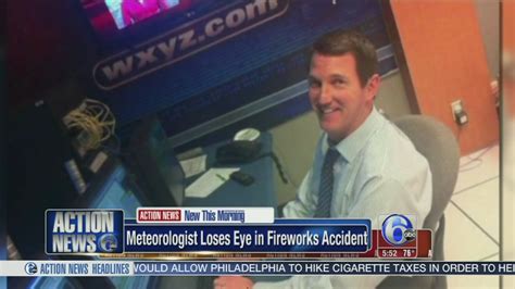 Video Meteorologist Loses Eye In Fireworks Accident Abc13 Houston