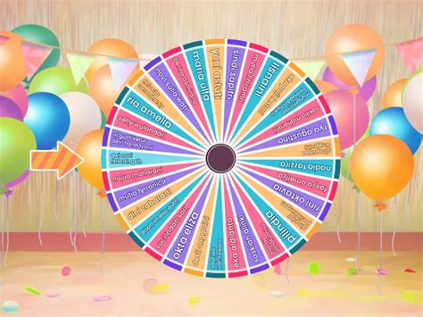 permainan spin nama matematika spin  wheel