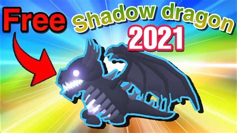 How To Get A Free Shadow Dragon In Adopt Me Youtube