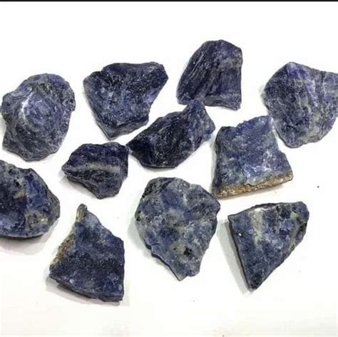 Blue Sodalite Raw Stone For Healing 200 Gram At Rs 500kg In Khambhat