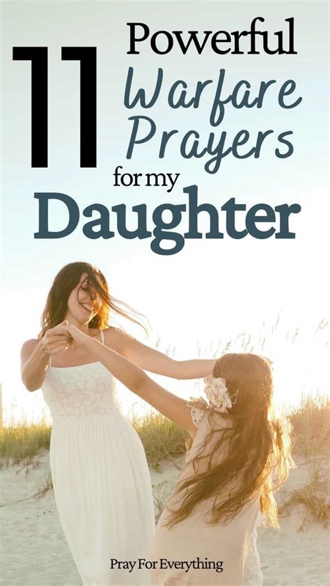 Powerful Spiritual Warfare Prayers For Your Daughter S Protection