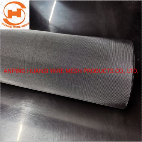 304 Stainless Steel Woven Filter Wire Mesh Screen In Galvanized