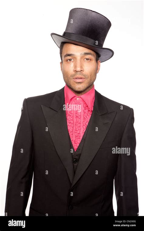 Portrait Man Top Hat Hi Res Stock Photography And Images Alamy