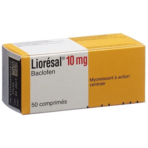 Lioresal Tabl 10 Mg Blist 50 Stk Online Bestellen