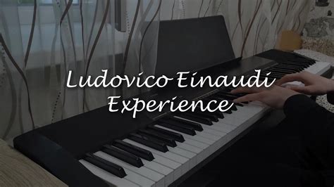 Ludovico Einaudi Experience Piano Cover Youtube