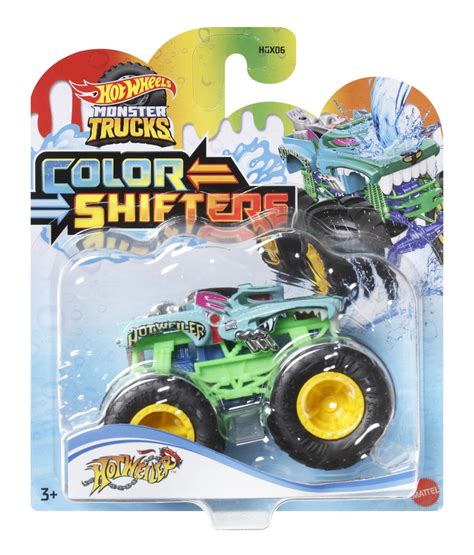 Hot Wheels Monster Truck Camion Hotweiler Cu Culori Schimbatoare Scara EToys Ro Acum Cu