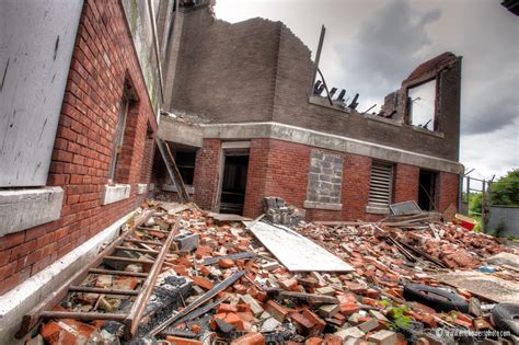 Ruins Of Horace Mann Elementary School Eric Bowers Photoblog