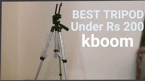 Best Tripod Unboxing Under Budget Tripod Unboxing Best Tripod