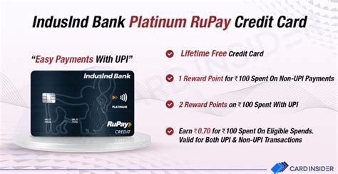 How To Apply For An Indusind Ru Pay Platinum Credit Card Step By Step