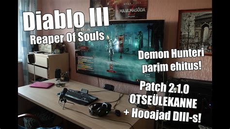 Diablo III RoS Patch 2 1 0 Demon Hunter Seasons LIVESTREAM