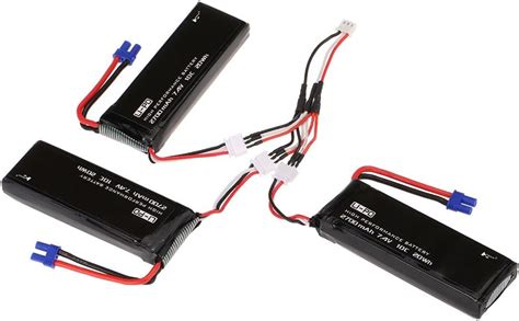 Amazon Jimi Pcs V Mah C Lipo Battery S With Pcs Three