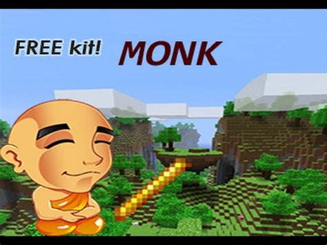 How To Get The FREE Monk Kit For MCPVP Hardcore Games YouTube