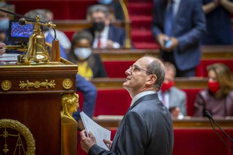 Devant Lassemblée Le Nouveau Premier Ministre Jean Castex Se Présente En Homme Des