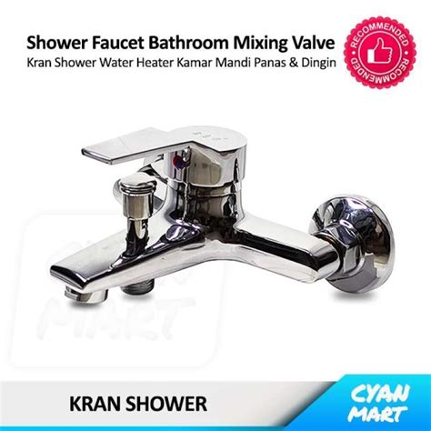 Promo Keran Shower Panas Dingin Kran Double Bathtub Kamar Mandi