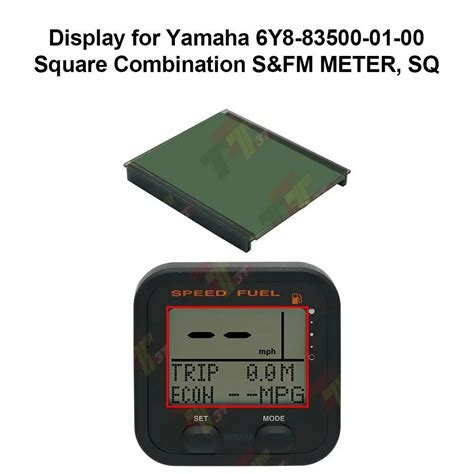 Cran LCD Pour Yamaha Marine Jauge De Vitesse Et De Carburant R Seau Num