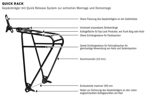 Porte Bagages Universel Ortlieb Quick Rack