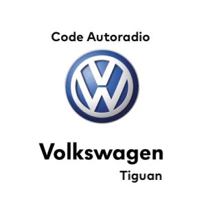 Code Autoradio Volkswagen Tiguan Code Pin Code Poste Volkswagen