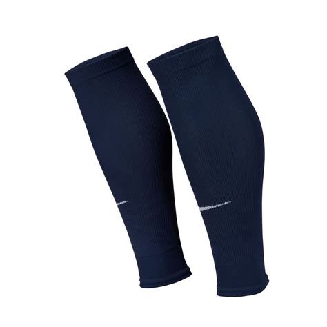 Nike Stutzen Sleeve Strike Navy Weiß unisportstore de