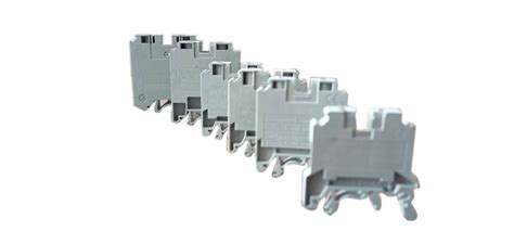 Screw Type Elmex Terminal Din Rail Mounting Grey At Rs Piece In