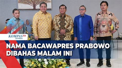 Ketum Parpol Koalisi Indonesia Maju Kumpul Di Rumah Prabowo Malam Ini