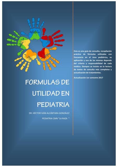 FORMULAS EN PEDIATRIA Yessenia Flores UDocz