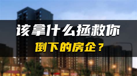 “倒下”的房企——拿什么拯救你？凤凰网视频凤凰网