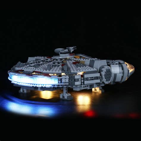 Free Shipping Briksmax Led Lighting Kit For Millennium Falcon