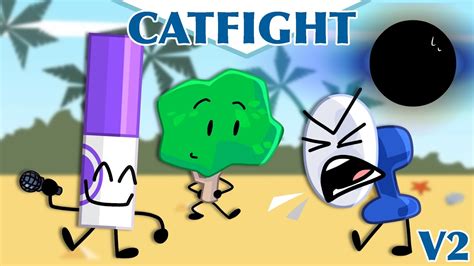 I HATE DANCING Catfight But Marker Fanny And Tree Sings It BFDI