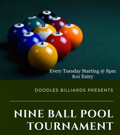 Nine Ball Pool Tournament Liberty County