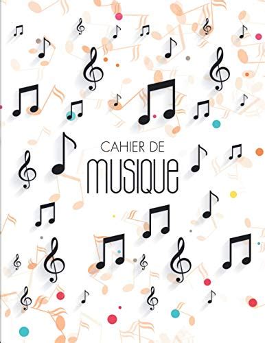 Cahier De Musique Carnet De Partitions Seyes Grands Carreaux Et