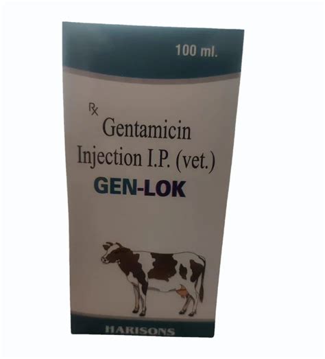 Gen Lok Gentamicin Injection Ip 40 Mg At Rs 229box In Ahmedabad Id