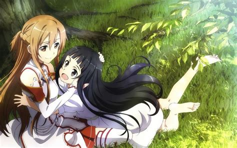 Asuna And Yui Sweet Mother Daughter Moment Sword Art Online Asuna Sword Art Sword Art