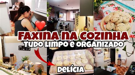 Faxina Pesada Na Cozinha Tudo Limpo E Organizado Fiz Sequilhos