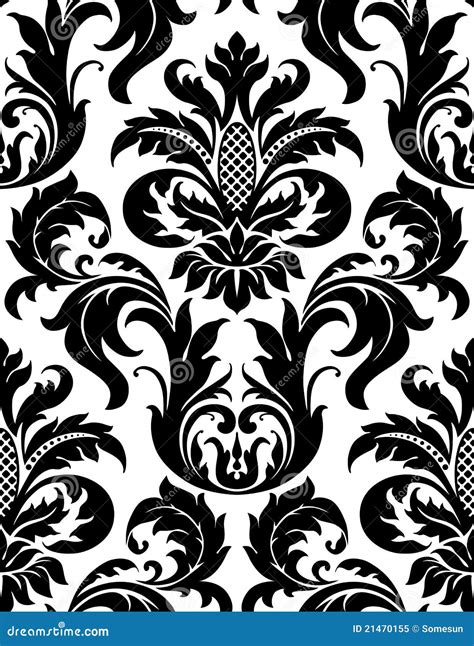 Damask Vector Patterns