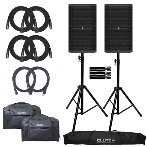 Mackie Thump Big W Powered Loudspeakers With Carry Tote